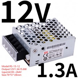 LED power supply MEANWELL RS-15-12