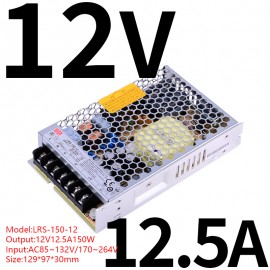 LED power supply MEANWELL LRS-150-12