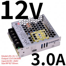 LED power supply MEANWELL LRS-35-12