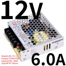 LED power supply MEANWELL LRS-75-12