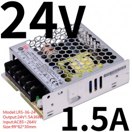 LED power supply MEANWELL LRS-35-24