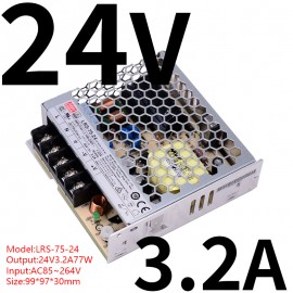 LED power supply MEANWELL LRS-75-24