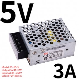 LED power supply MEANWELL RS-15-5