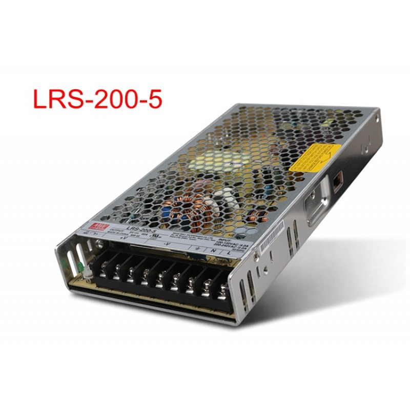 LED power supply MEANWELL LRS-200-5