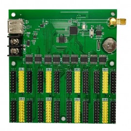 RHX8-256WU3200B Single dual color WiFi LED sign control card with USB