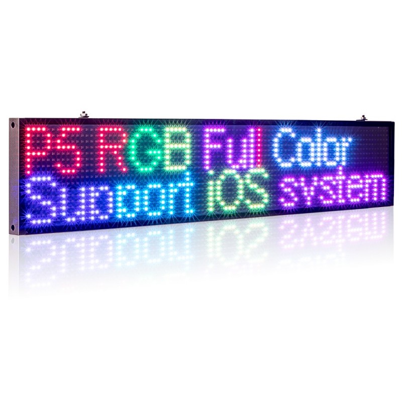 Indoor P5 Full color Programmable Scrolling Message Board LED sign