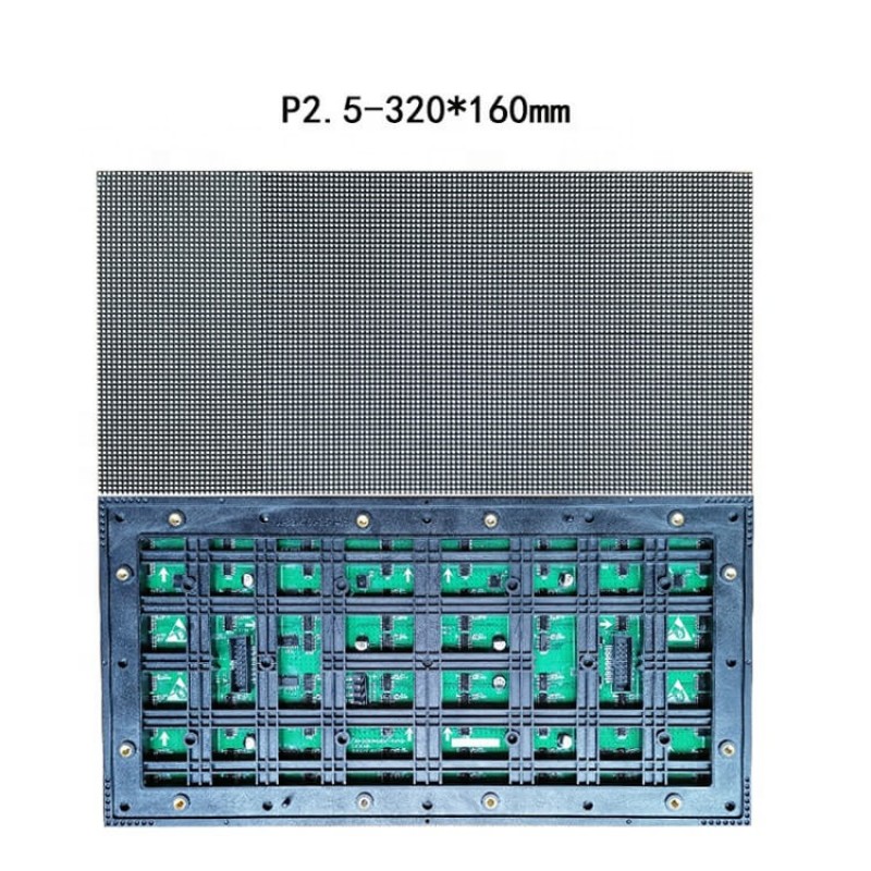 Outdoor P2.5 LED module 320*160mm  16s led board