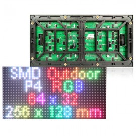 Outdoor P4 LED module 256*128mm  8s led board