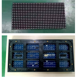 Outdoor P10 LED module 320*160mm DIP 3 in 1 full color led board 8000 nits brightness