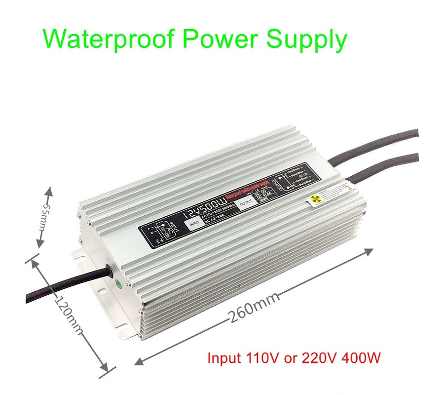 400W LED power supply, input 110V 220V ,out put 12V