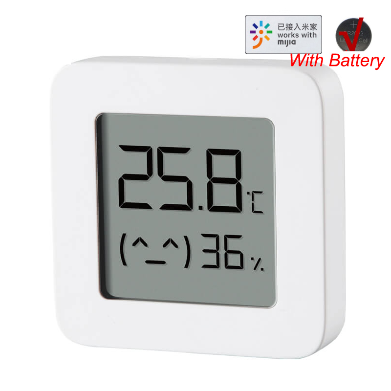 XIAOMI Bluetooth-compatible Wireless Smart Thermometer 2 Work with Mijia APP